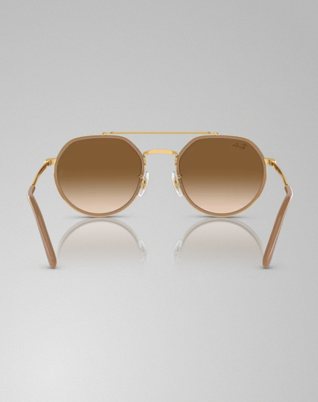 Ray-Ban RB3765-00151 – Lunettes de soleil irrégulier doré arista