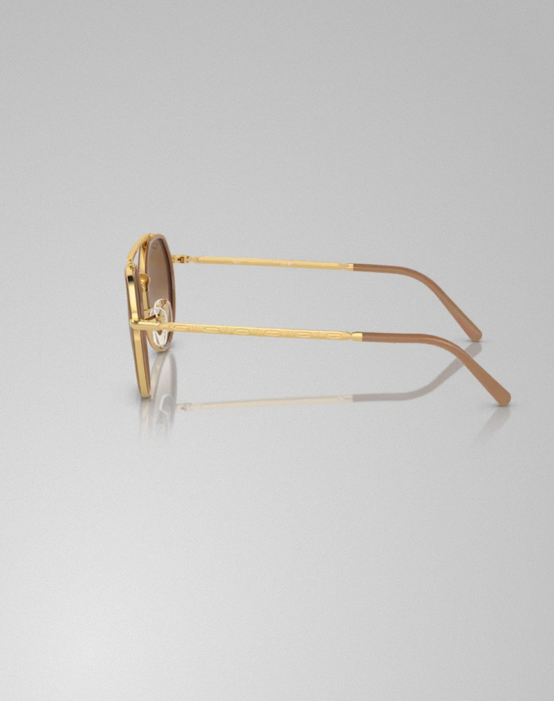 Ray-Ban RB3765-00151 – Lunettes de soleil irrégulier doré arista