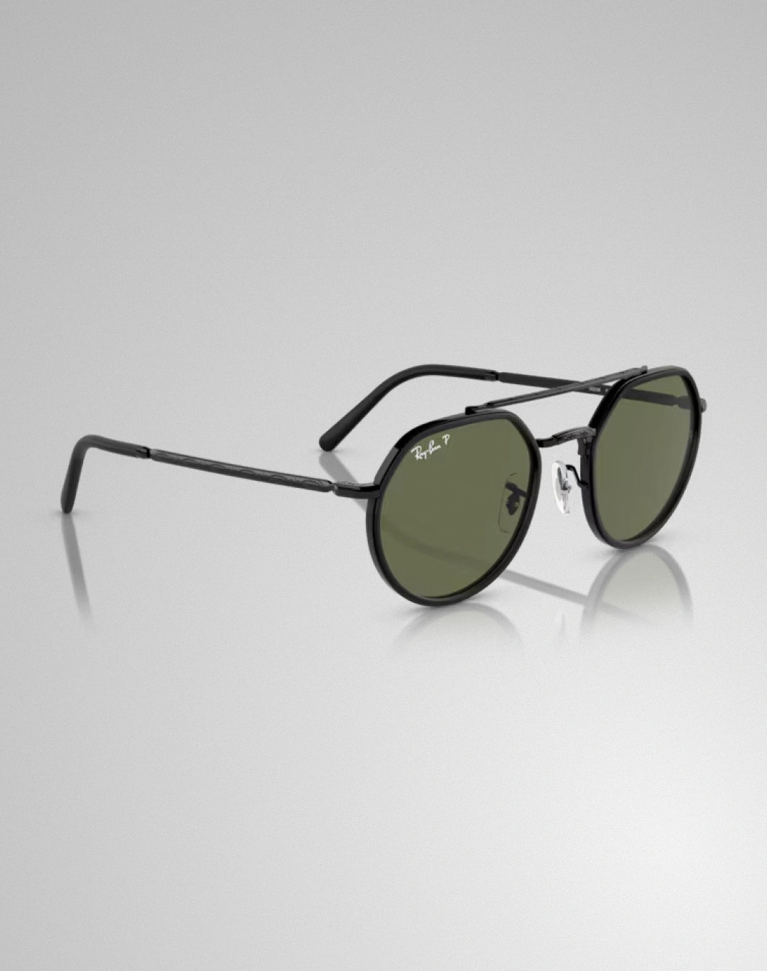 Ray-Ban RB3765-00258 – Lunettes de soleil irrégulier noir