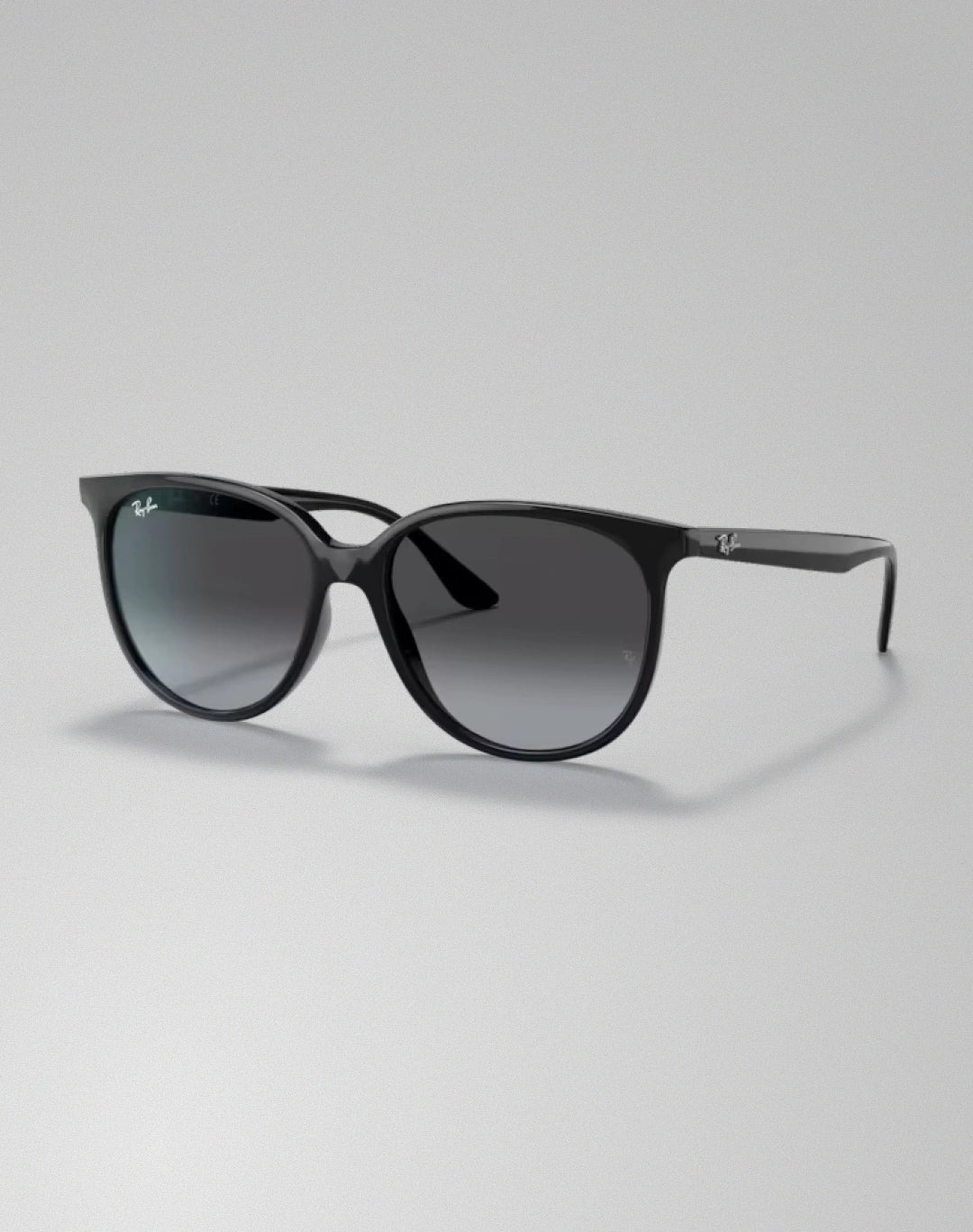 Ray-Ban RB4378-6018G – Lunettes de soleil carré noir