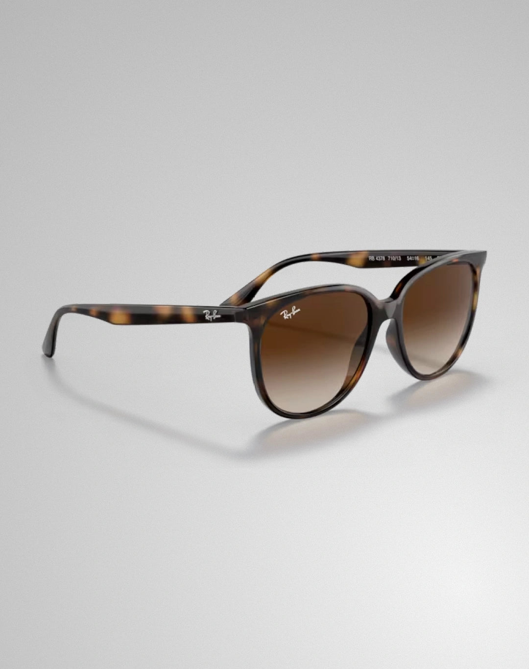 Ray-Ban RB4378-710-13 – Lunettes de soleil carré havana