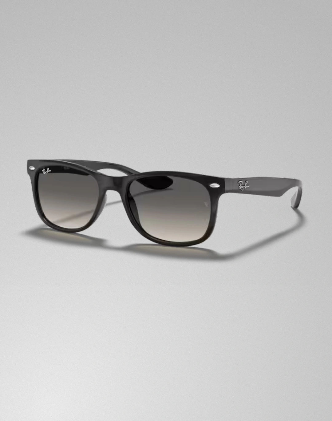 Ray-Ban 0RJ9052S-100-11 – Lunettes de soleil carré noir
