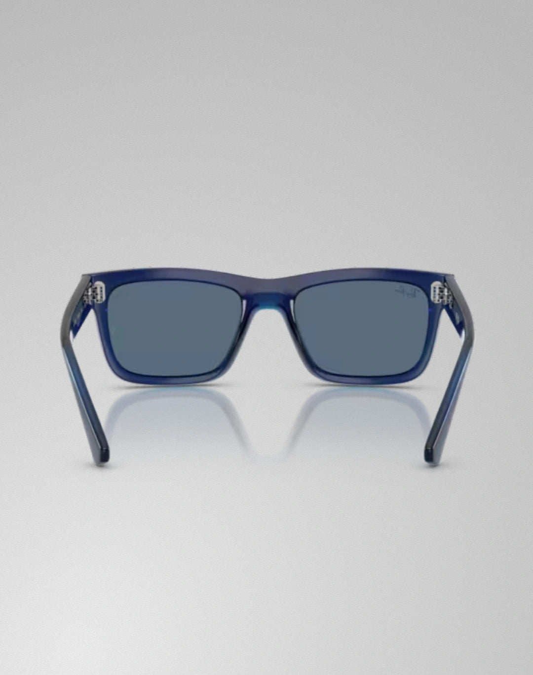 Ray-Ban RJ9196S-719080 – Lunettes de soleil rectangulaire transparent bleu