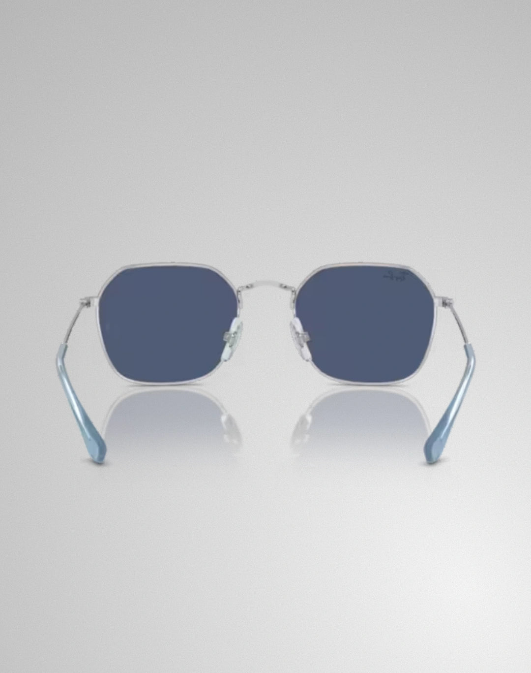 Ray-Ban RJ9594S-21280 – Lunettes de soleil irrégulier argent