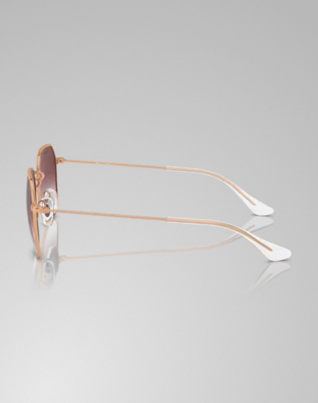 Ray-Ban RJ9594S-2918H – Lunettes de soleil irrégulier or rose