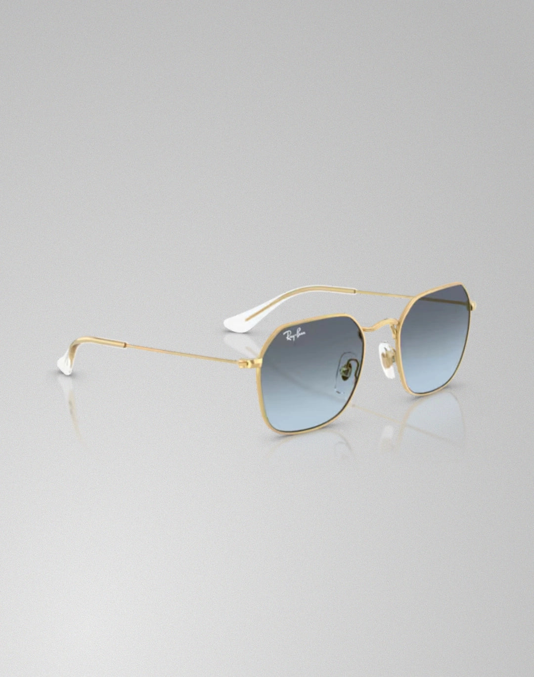 Ray-Ban RJ9594S-223V1 – Lunettes de soleil irrégulier doré arista