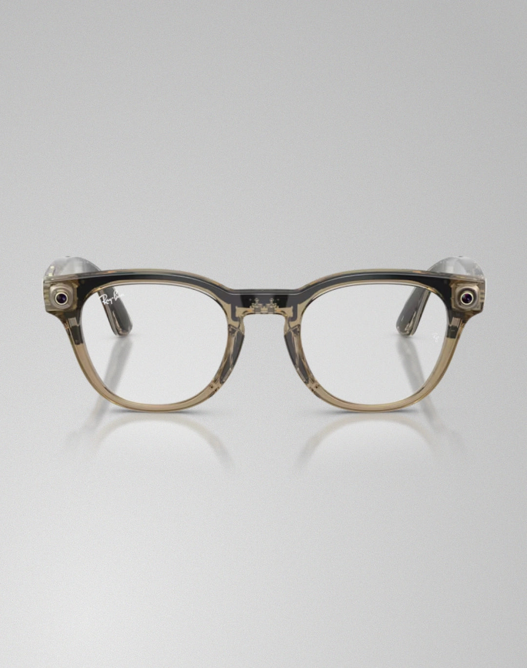 Ray-Ban Scriber Optics 0RW7002 8531 – Lunettes de vue pantos beige pierre transparent