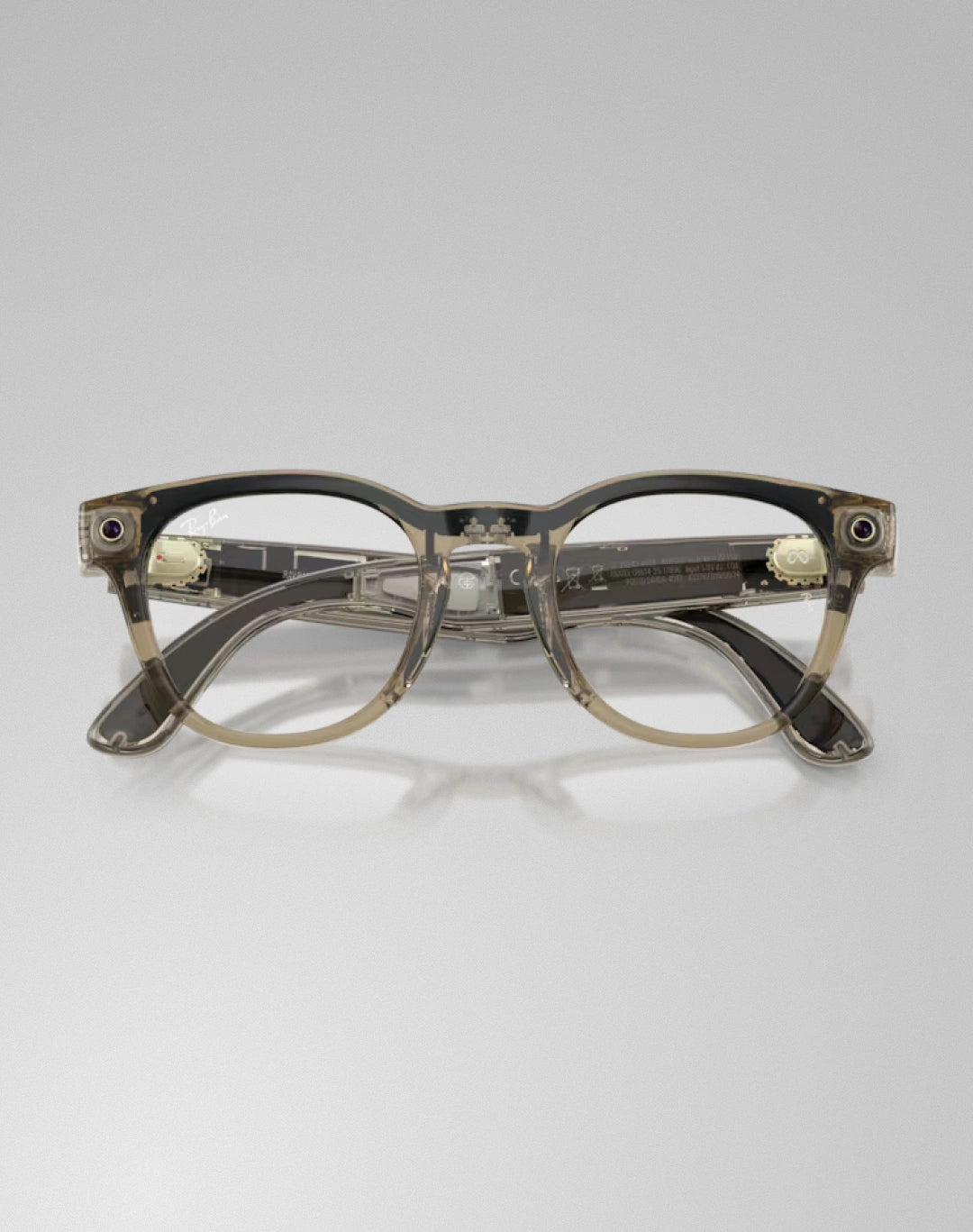 Ray-Ban Scriber Optics 0RW7002 8531 – Lunettes de vue pantos beige pierre transparent
