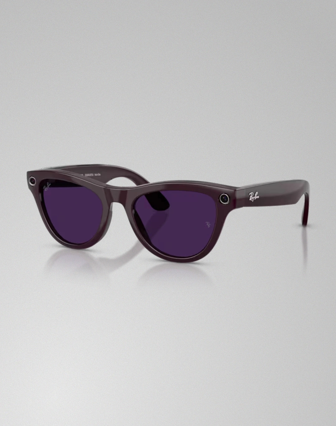Ray-Ban Skyler 0RW4014 6701/CH – Lunettes de soleil œil de chat violet mystique