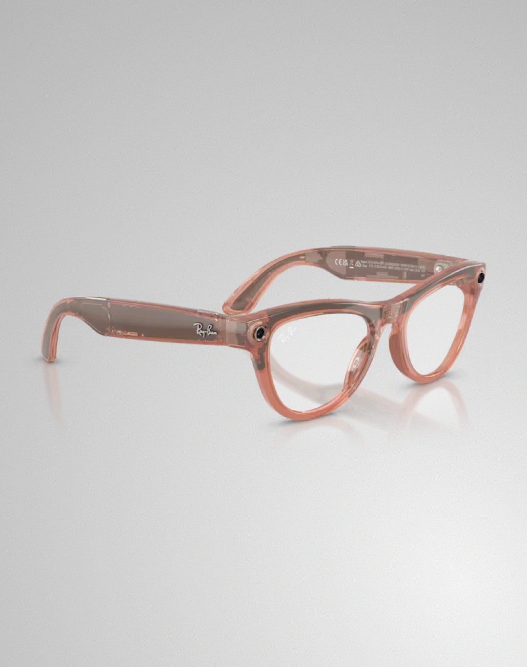 Ray-Ban Skyler 0RW4014 6778/M4 – Lunettes de soleil œil de chat pêche