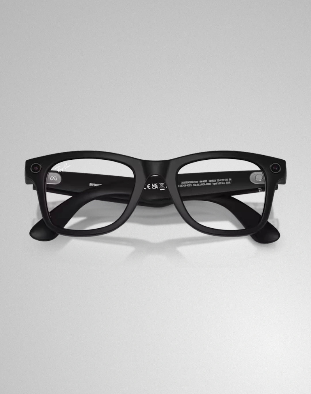 Ray-Ban Wayfarer 0RW4012 601SSB – Lunettes de soleil carré noir