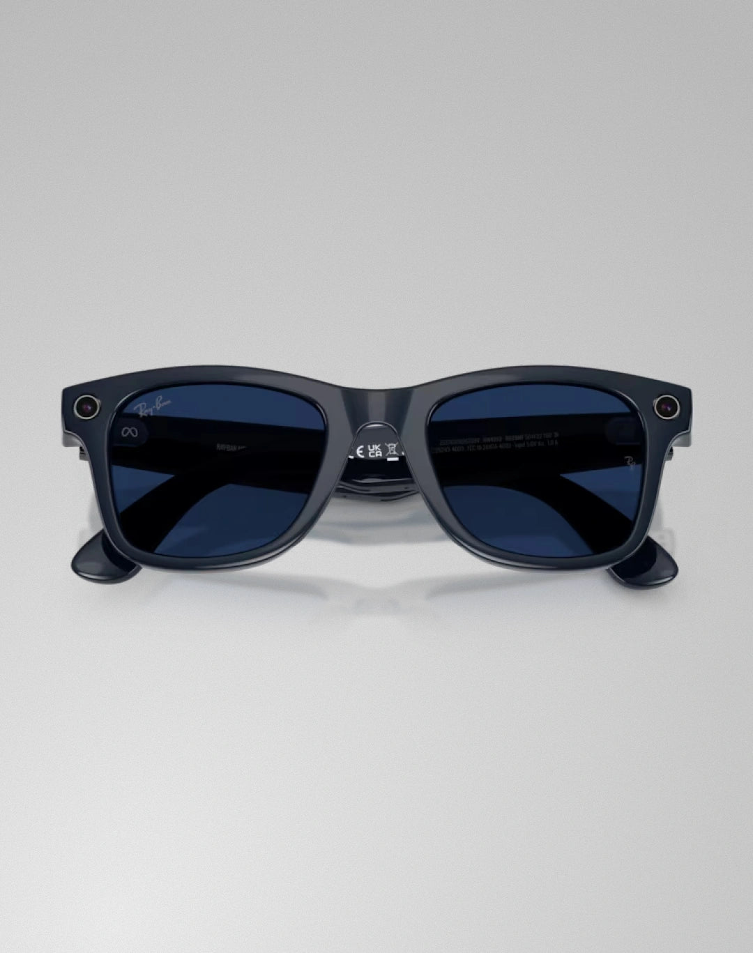 Ray-Ban Wayfarer 0RW4012 6628MF – Lunettes de soleil carré bleu cosmique