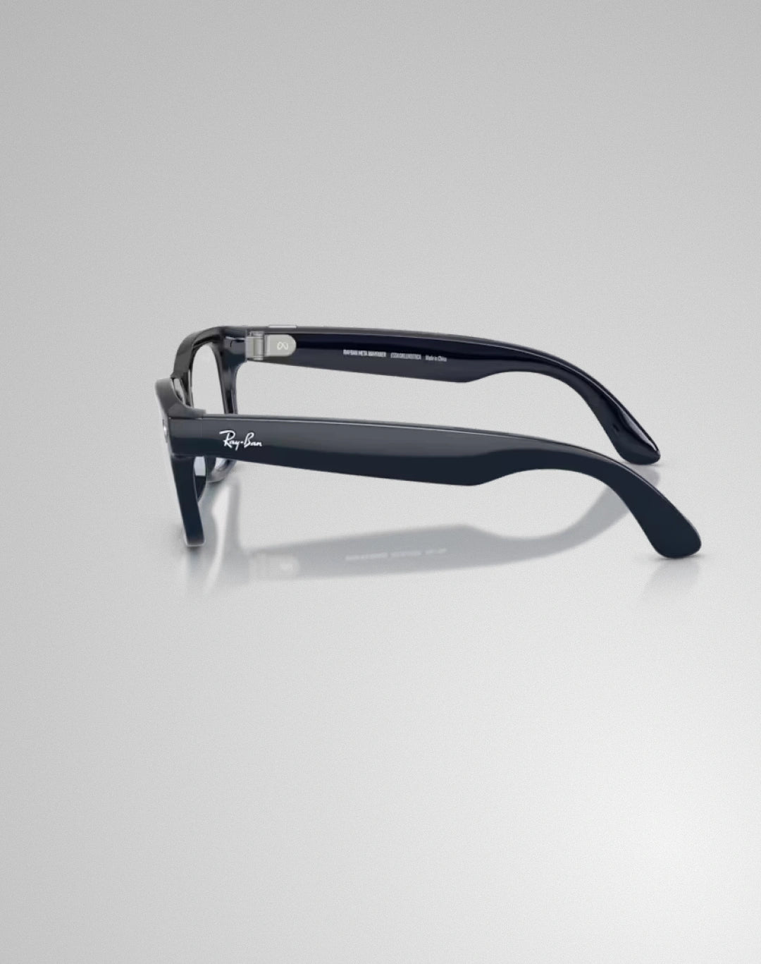 Ray-Ban Wayfarer 0RW4012 6628MF – Lunettes de soleil carré bleu cosmique