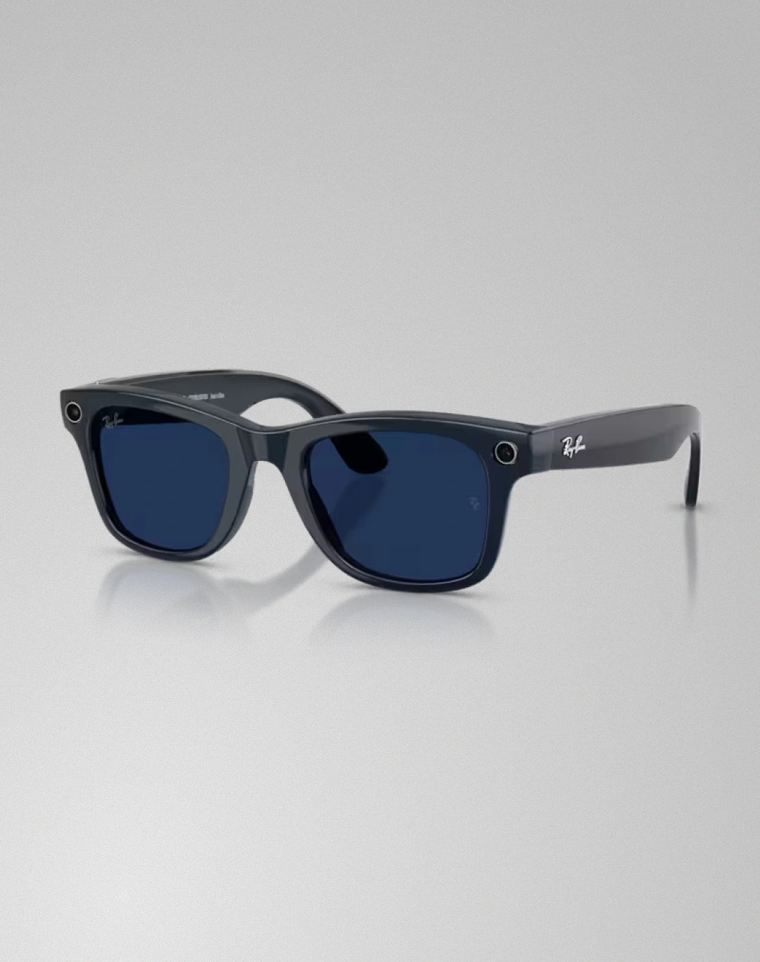 Ray-Ban Wayfarer 0RW4012 6628MF – Lunettes de soleil carré bleu cosmique